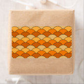 Japans Vis Schub Patroon Etiket (Insitu)