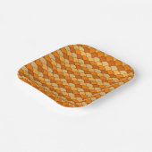 Japans visschaalpatroon papieren bordje (Gebogen)