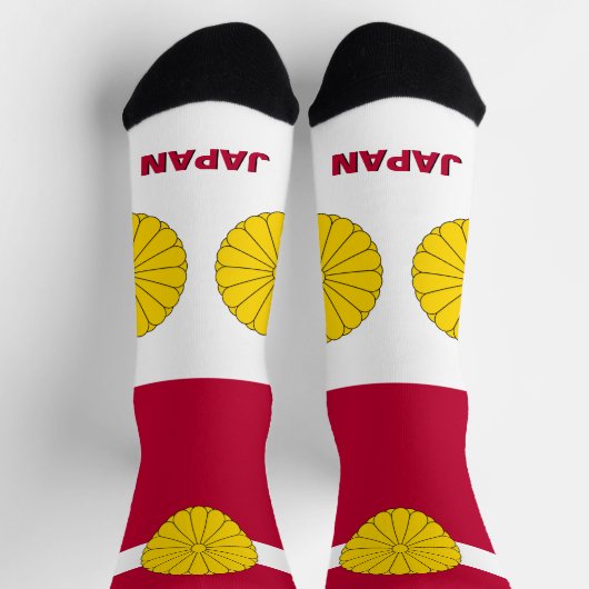 Japans vlaggenpatriottisch, duurzaam Japan Sokken (Top)