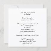  Japans Vliegende Vis en Bamboebladeren Kunst Kaart (Achterkant)