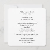 Japans Vliegende Vis en Bamboebladeren Kunst Kaart (Achterkant)