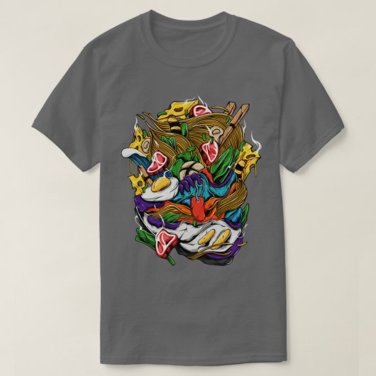 Japans voedsel2 t-shirt (Design voorkant)