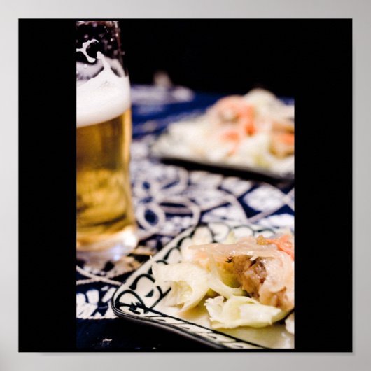 Japans voedsel, Afbeeldingen uit Japan Poster (Voorkant)