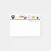 Japans voedsel en drank Emojis Post-it® Notes (Voorkant)