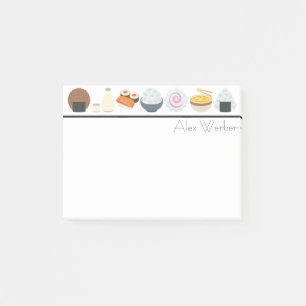 Japans voedsel en drank Emojis Post-it® Notes