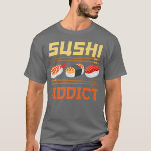Japans voedsel Japan Lover Sushi Addict Maki Nigir T-shirt