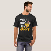 Japans voedsel Maki en Miso T-shirt (Voorkant volledig)