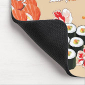 Japans Voedsel: Patroon 3 van sushi Muismat (Hoek)