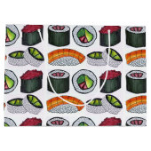 Japans voedsel Sushi Californië Tuna Avocado Rolls Groot Cadeauzakje (Achterkant)