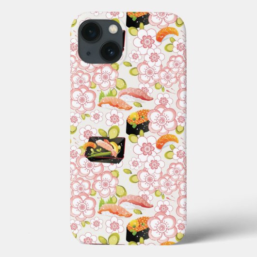 Japans voedsel: Sushi Pattern 2 Case-Mate iPhone Case (Achterkant)