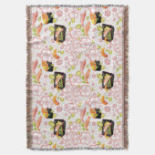 Japans voedsel: Sushi Pattern 2 Deken (Voorkant Verticaal)