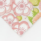 Japans voedsel: Sushi Pattern 2 Fleece Deken (Hoek)