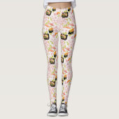 Japans voedsel: Sushi Pattern 2 Leggings (Voorkant)