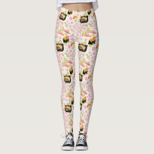 Japans voedsel: Sushi Pattern 2 Leggings