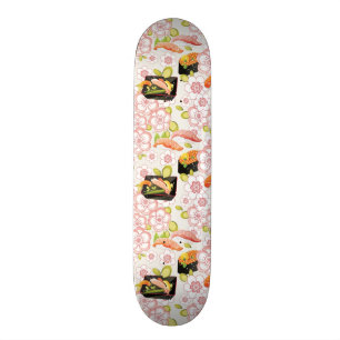 Japans voedsel: Sushi Pattern 2 Persoonlijk Skateboard