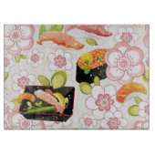 Japans voedsel: Sushi Pattern 2 Snijplank (Voorkant)