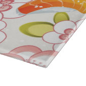 Japans voedsel: Sushi Pattern 2 Snijplank (Hoek)