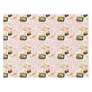 Japans voedsel: Sushi Pattern 2 Tafelkleed