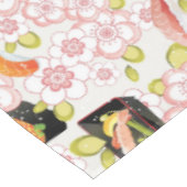 Japans voedsel: Sushi Pattern 2 Tafelkleed (Gekanteld)