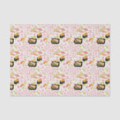 Japans voedsel: Sushi Pattern 2 Tissuepapier (Voorkant)