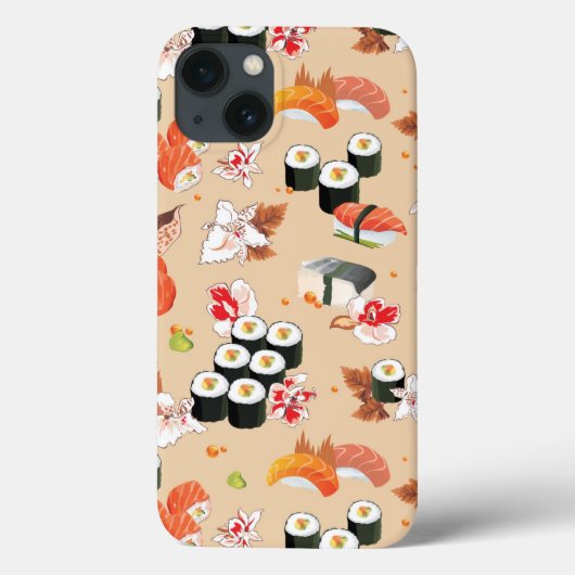 Japans voedsel: Sushi Pattern 3 Case-Mate iPhone Case (Achterkant)