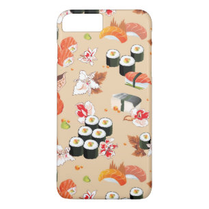 Japans voedsel: Sushi Pattern 3 Case-Mate iPhone Case