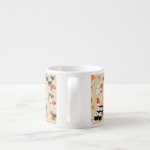 Japans voedsel: Sushi Pattern 3 Espresso Kop (Achterkant)