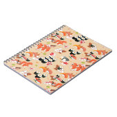 Japans voedsel: Sushi Pattern 3 Notitieboek (Linkerzijde)