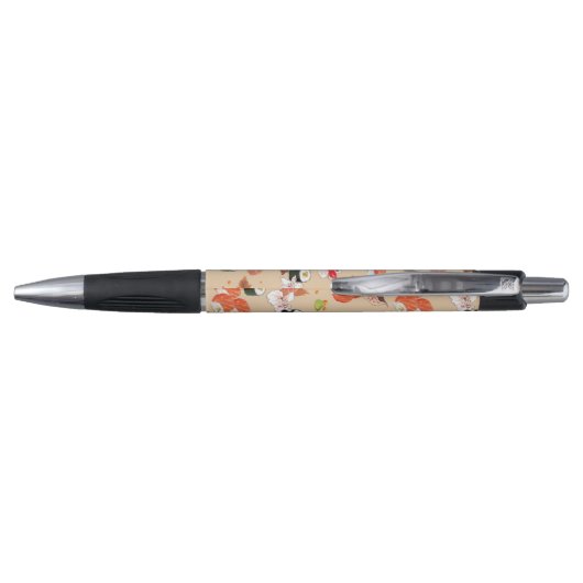 Japans voedsel: Sushi Pattern 3 Pen (Achterkant)