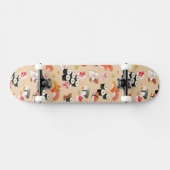 Japans voedsel: Sushi Pattern 3 Skateboard (Horizontaal)