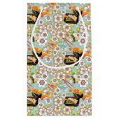 Japans voedsel: Sushi Pattern 4 Klein Cadeauzakje (Achterkant)