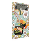 Japans voedsel: Sushi Pattern 4 Mini Klembord (Schuin)