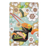 Japans voedsel: Sushi Pattern 4 Mini Klembord (Achterkant)