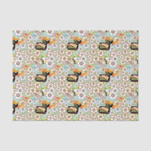 Japans voedsel: Sushi Pattern 4 Tissuepapier