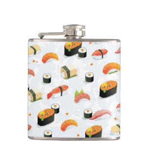 Japans voedsel: Sushi Pattern Heupfles