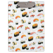 Japans voedsel: Sushi Pattern Klembord (Voorkant)