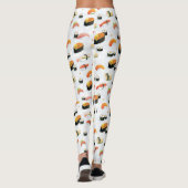 Japans voedsel: Sushi Pattern Leggings (Achterkant)