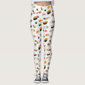 Japans voedsel: Sushi Pattern Leggings (Voorkant)