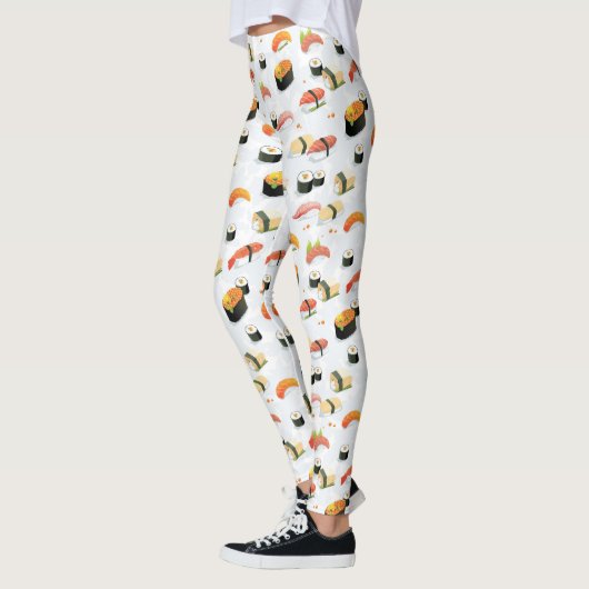 Japans voedsel: Sushi Pattern Leggings (Links)