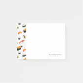 Japans voedsel: Sushi Pattern Post-it® Notes (Voorkant)