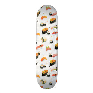 Japans voedsel: Sushi Pattern Skateboard
