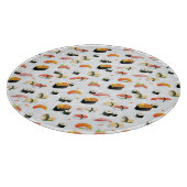 Japans voedsel: Sushi Pattern Snijplank (Hoek)