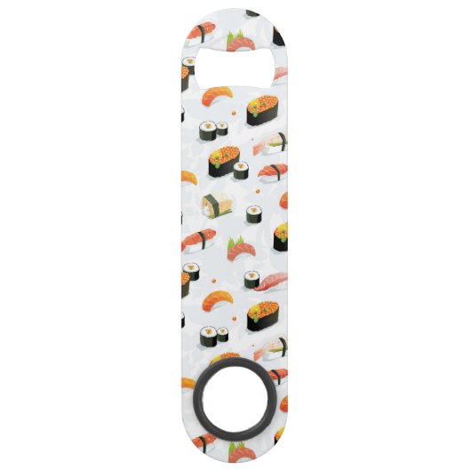 Japans voedsel: Sushi Pattern Speed Flessenopener (Voorkant)