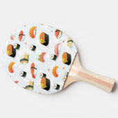 Japans voedsel: Sushi Pattern Tafeltennisbatje (Zijkant)