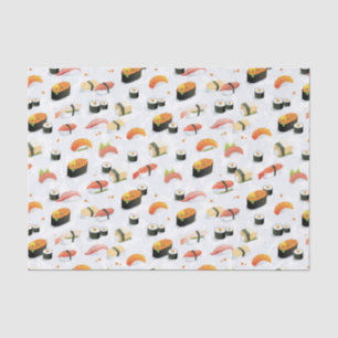 Japans voedsel: Sushi Pattern Tissuepapier