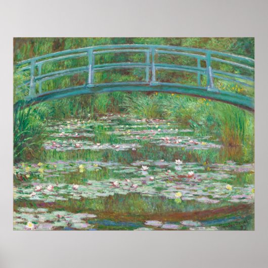Japans voetbal, Claude Monet Fine Art Poster (Voorkant)