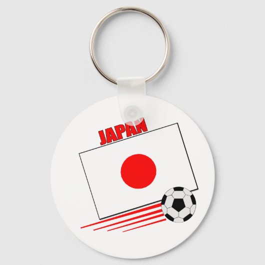 Japans voetbalteam sleutelhanger (Voorkant)