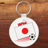 Japans voetbalteam sleutelhanger (Voorkant)