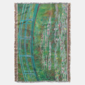 Japans voetganger Claude Monet Impressionist Deken (Voorkant Verticaal)
