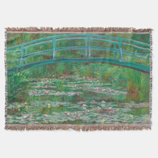 Japans voetganger Claude Monet Impressionist Deken (Voorkant)